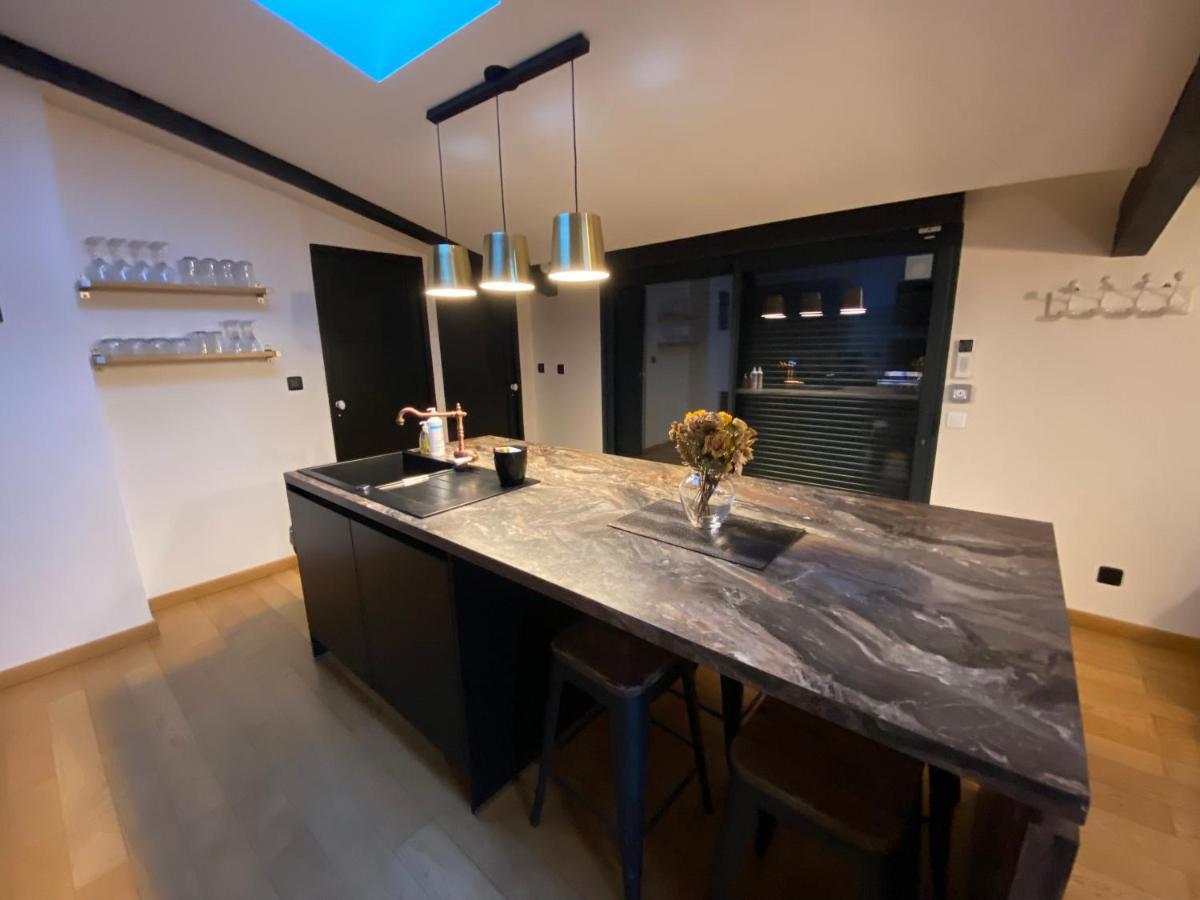 Villa Au cœur de la Pinède de 1 à 4 personnes Langlade Esterno foto
